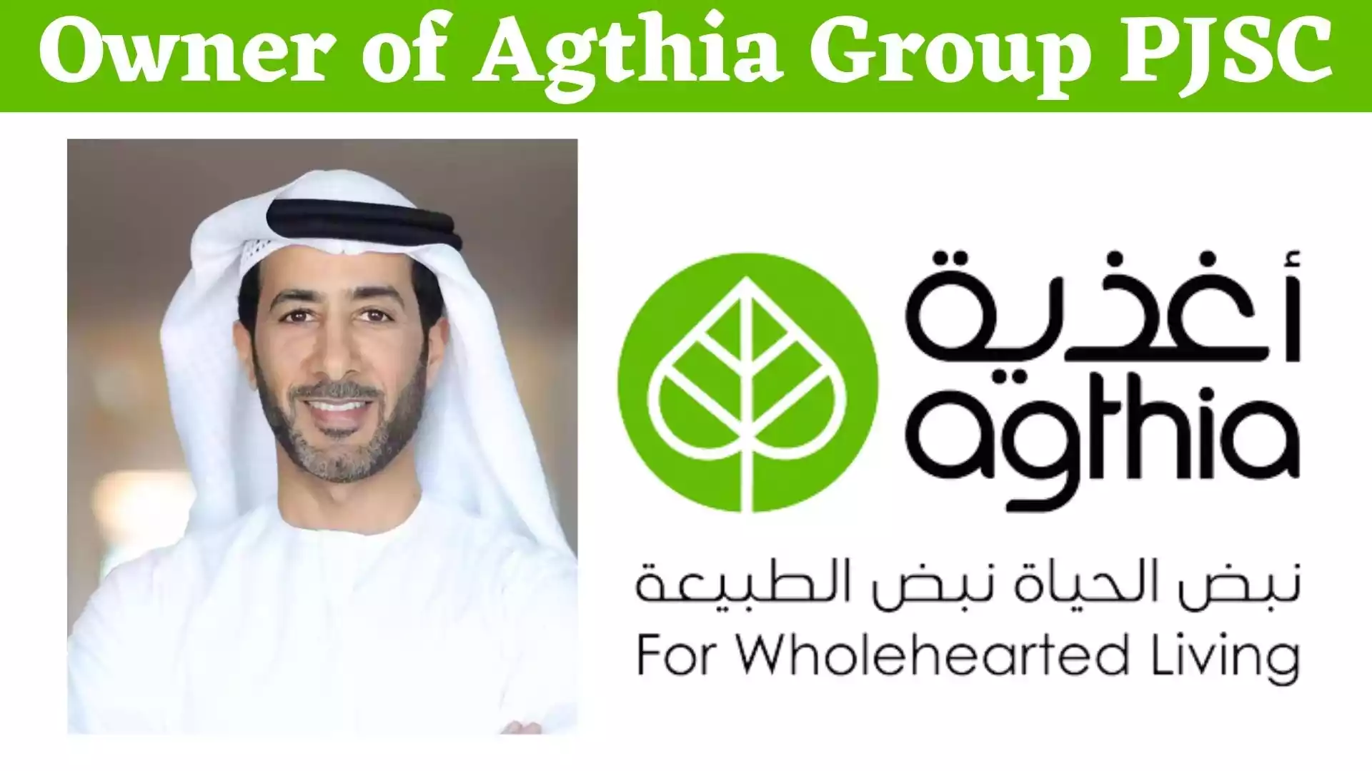 Who is the owner of Agthia Group PJSC | Wiki
