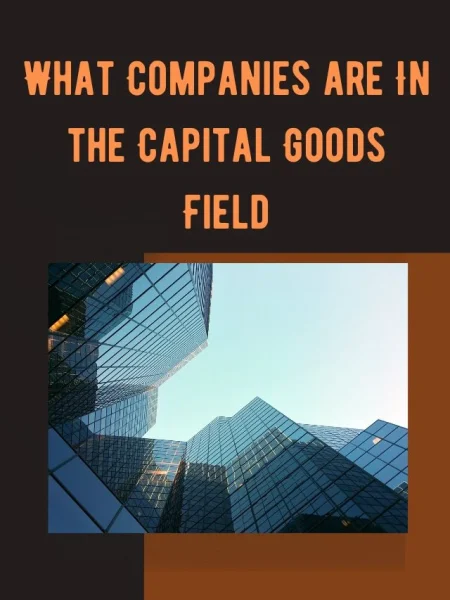 What Companies are In the Capital Goods Field