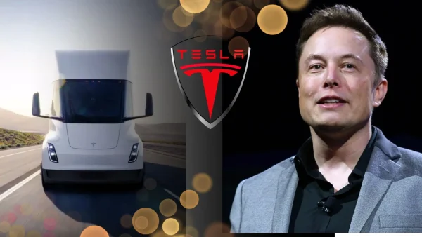 Elon Musk Says Tesla's First Electric Commercial Truck, the Semi, Has Finally Entered Production